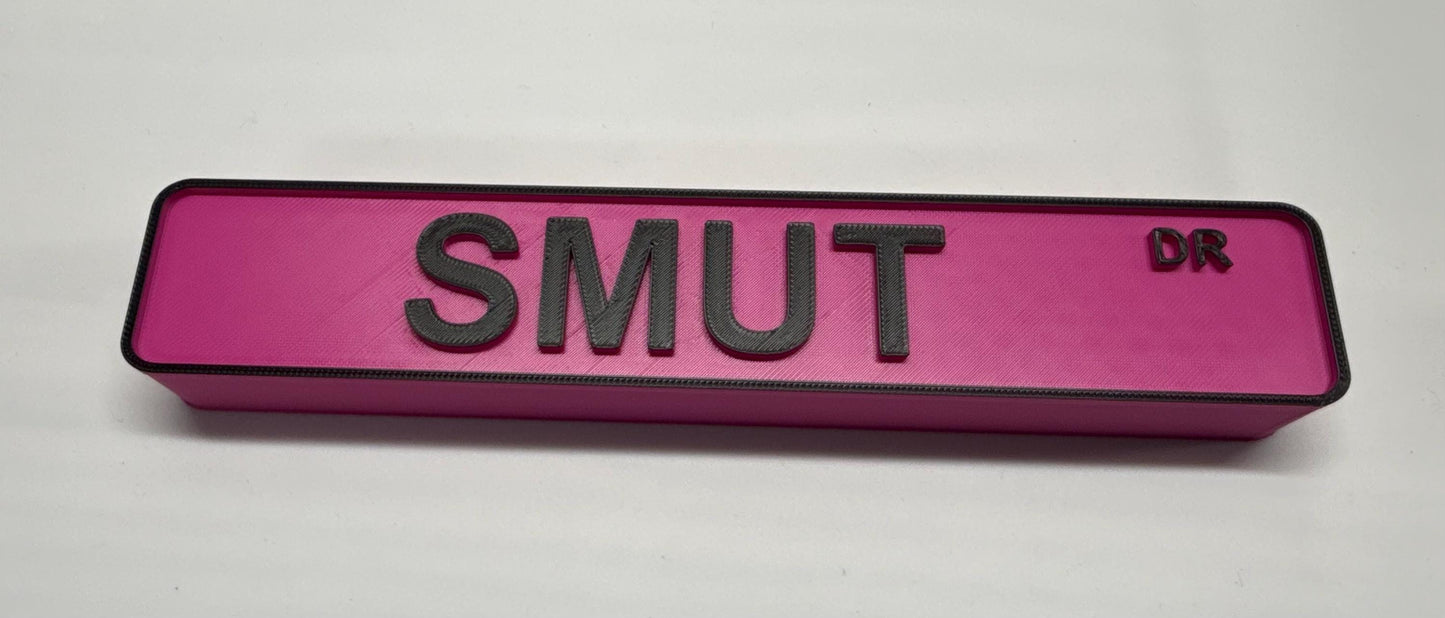 Street Sign Shelf Decor