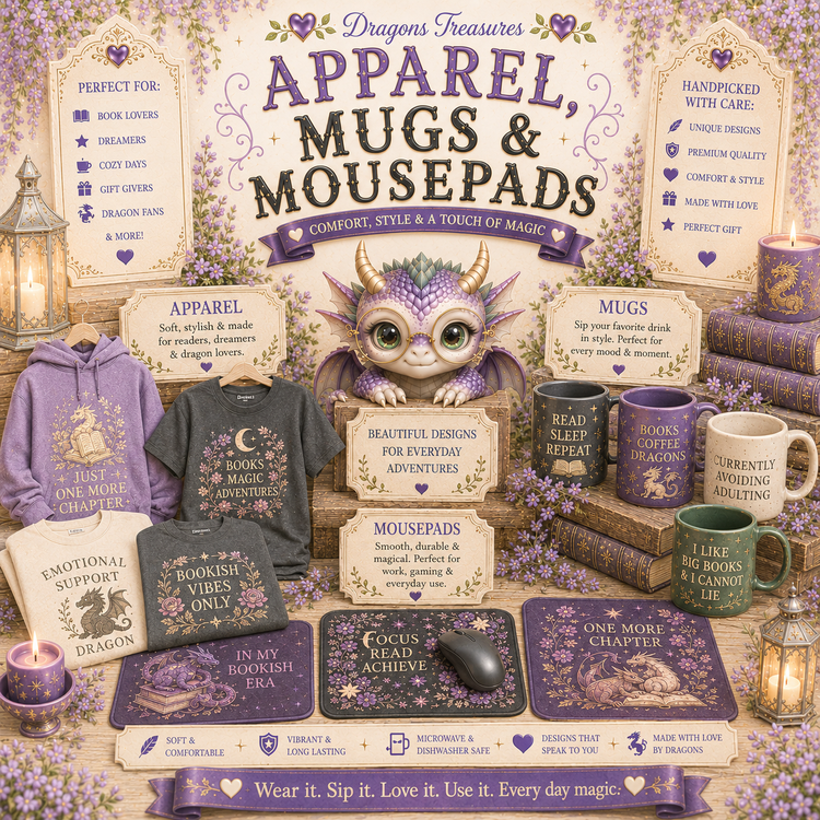 Apparel, Mugs & Mousepads