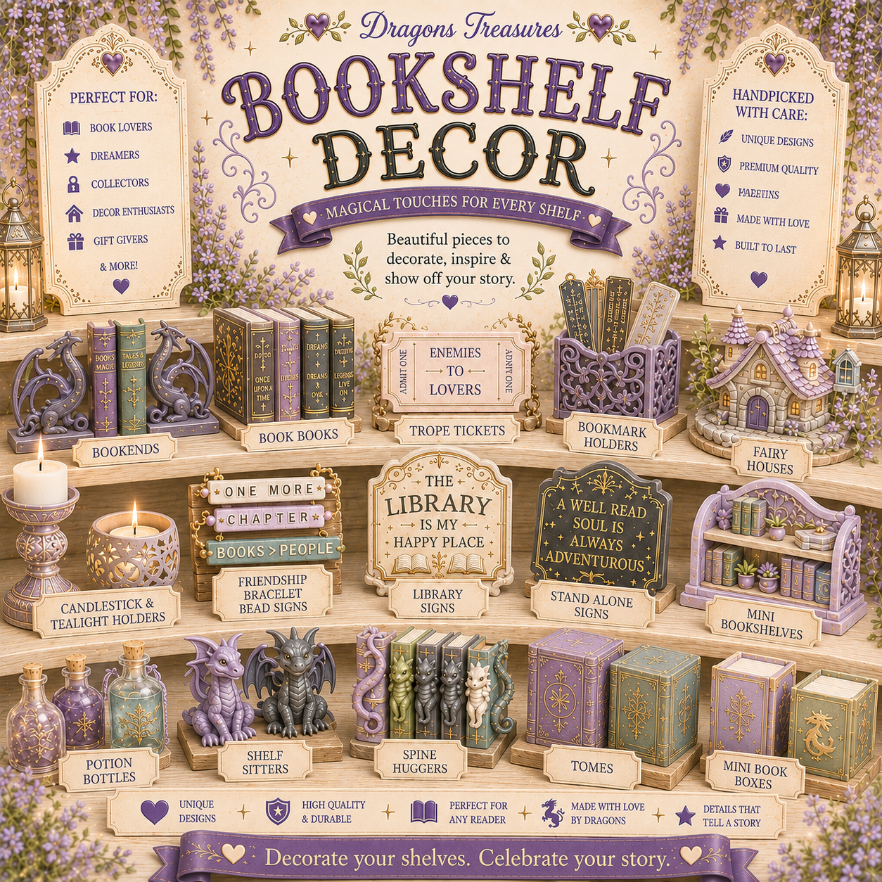 Bookshelf Decor