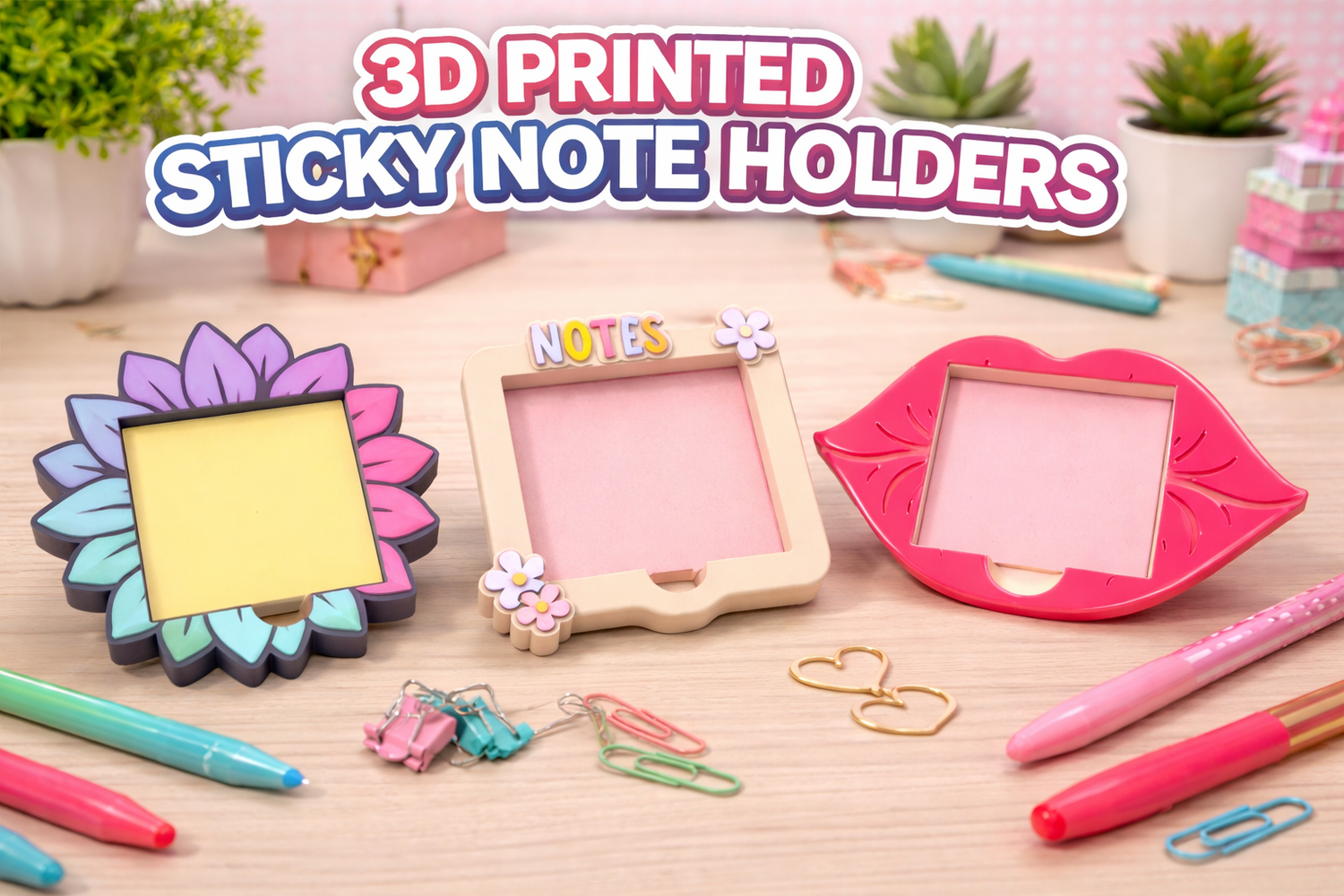 Sticky Note Holders