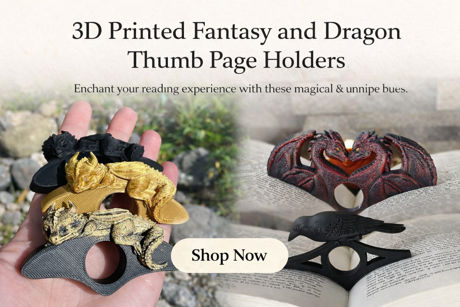 Thumb Page Holders