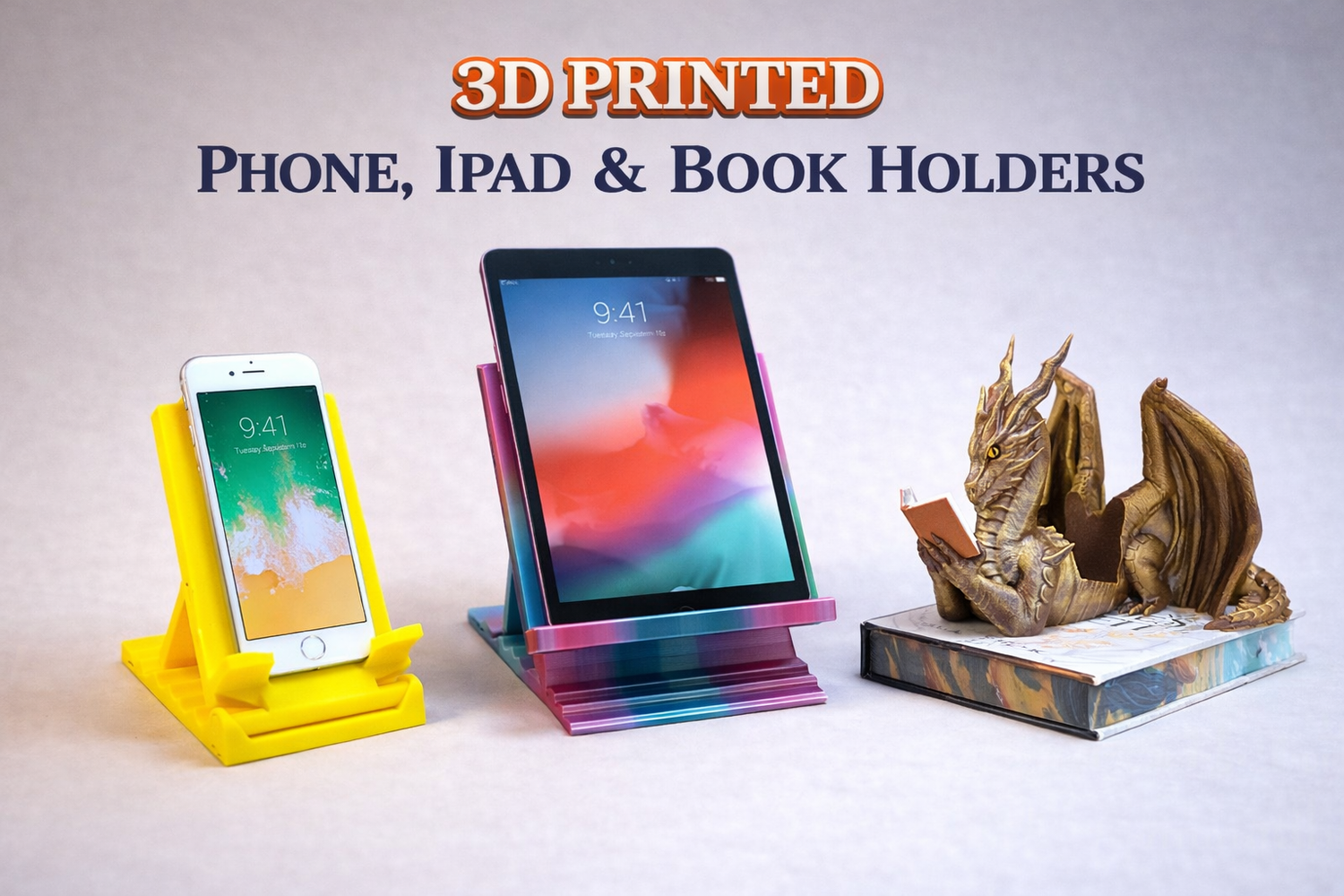 Kindle, Ipad, Iphone Holders
