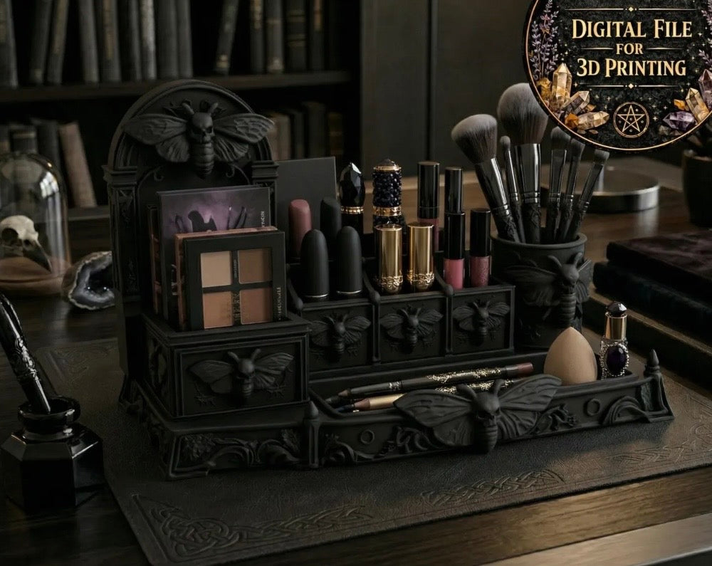 Gothic Death Moth Organizer
