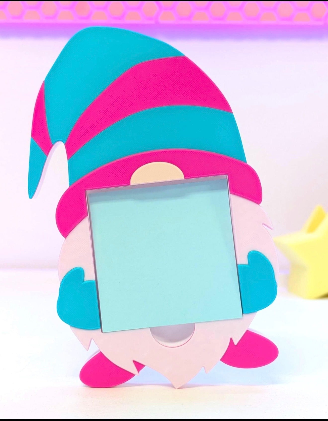 Gnome Sticky Note Holder