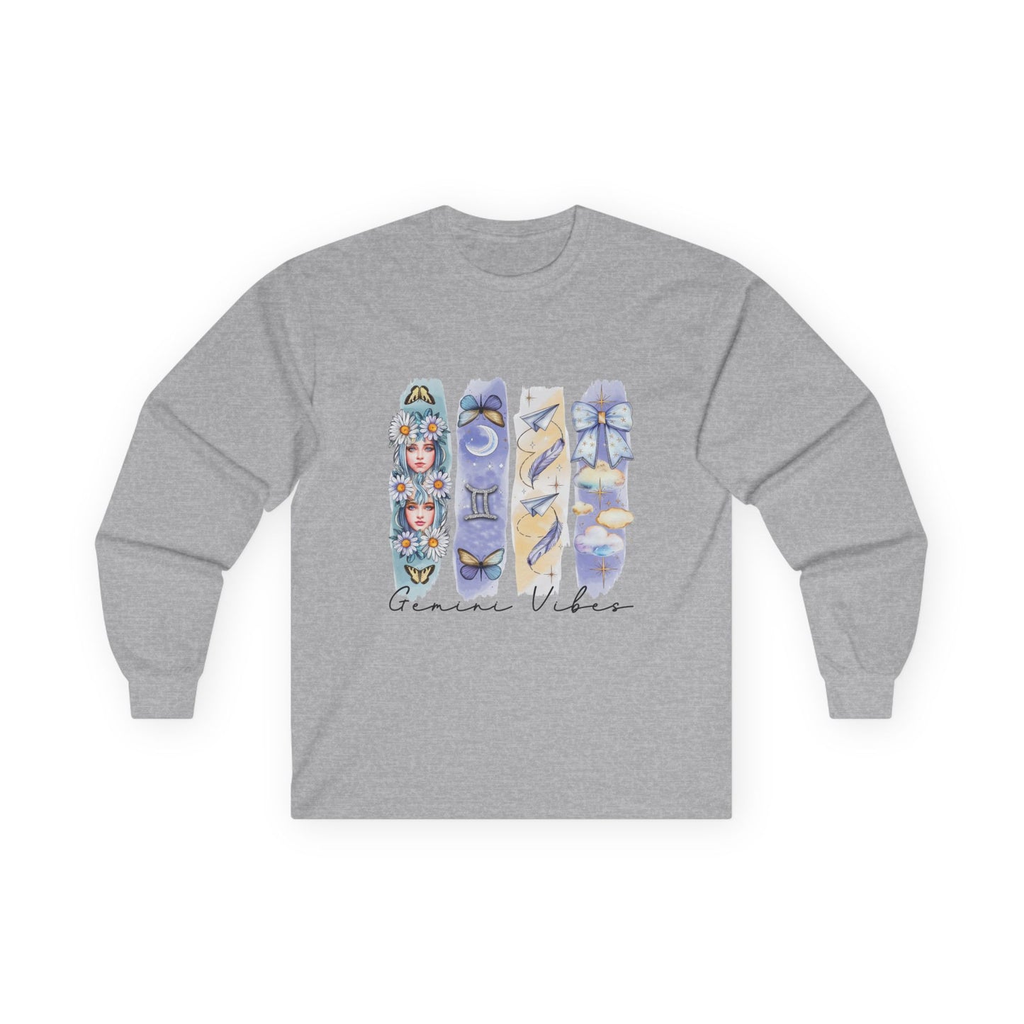 Gemini Astrological Long Sleeve Tee