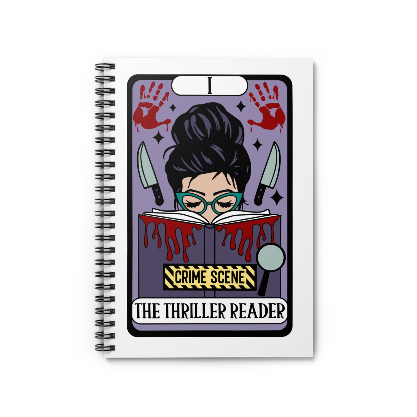 The Thriller Reader Spiral Notebook