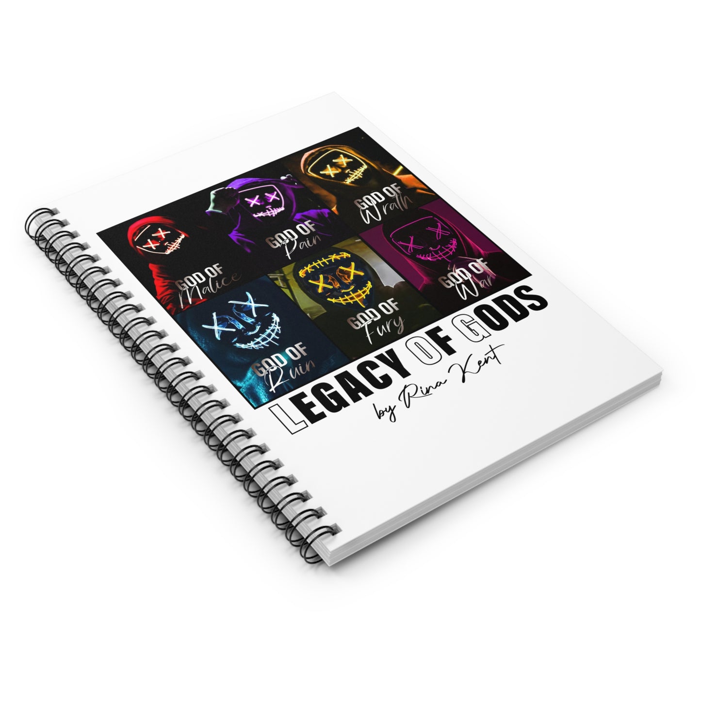 Legacy of Gods Spiral Notebook