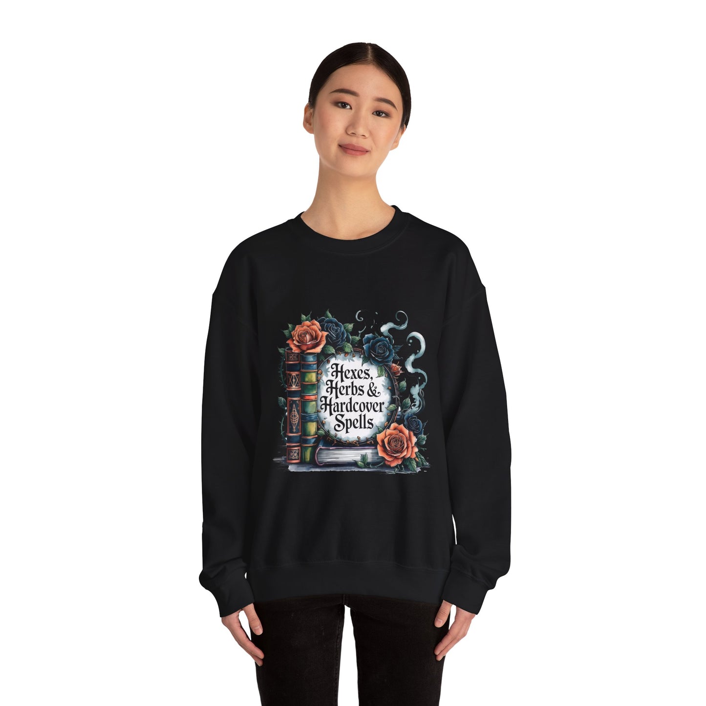 Hexes, Herbs & Hardcovers Sweatshirt