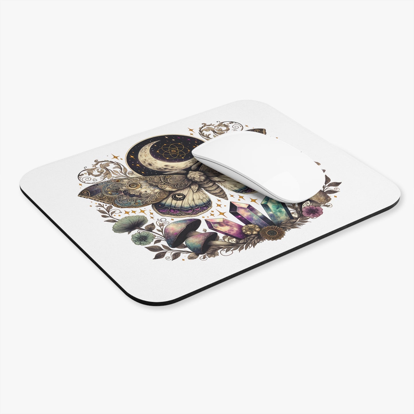 Magical Moth Mouse Pad