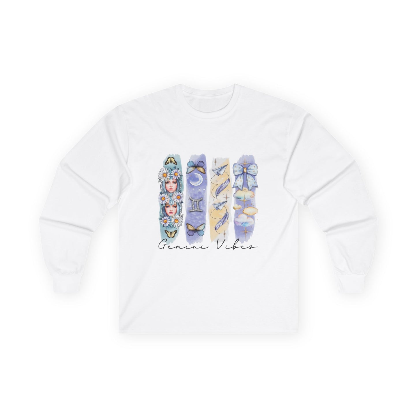 Gemini Astrological Long Sleeve Tee