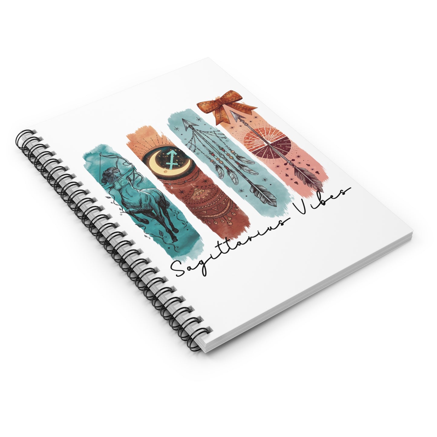 Sagittarius Astrological Spiral Notebook