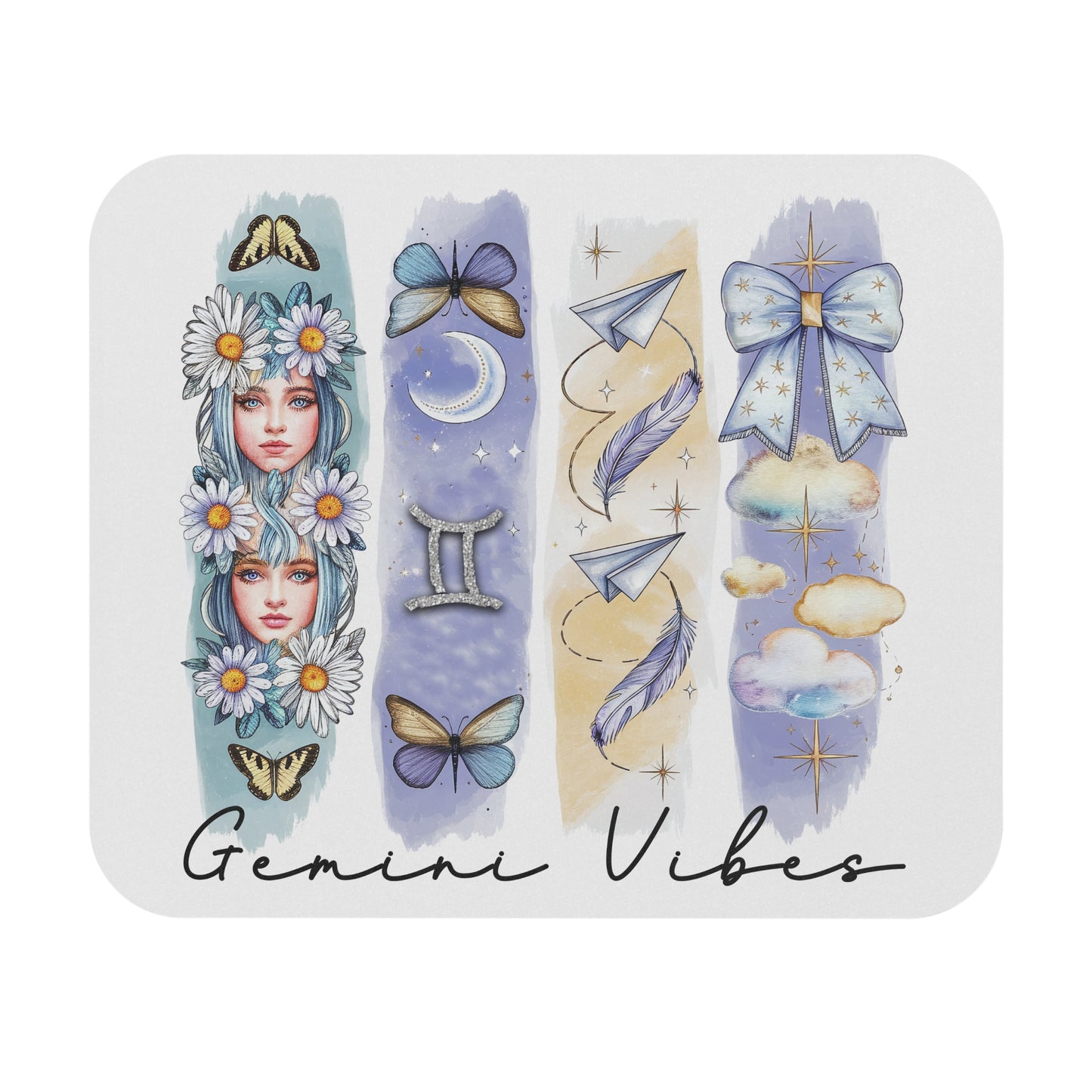Gemini Astrological Mouse Pad