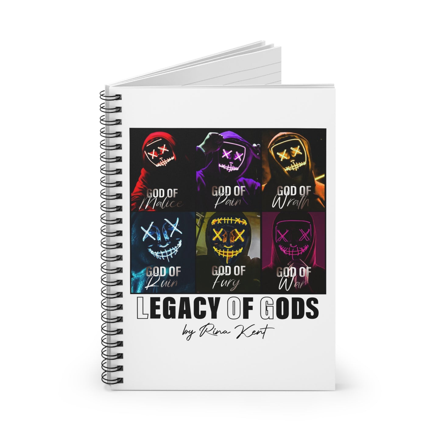 Legacy of Gods Spiral Notebook