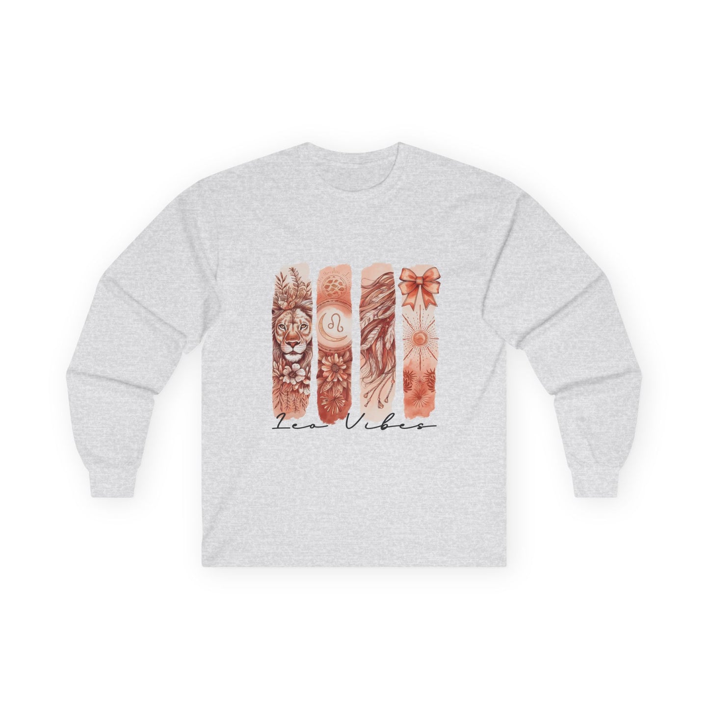 Leo Astrological Long Sleeve Tee