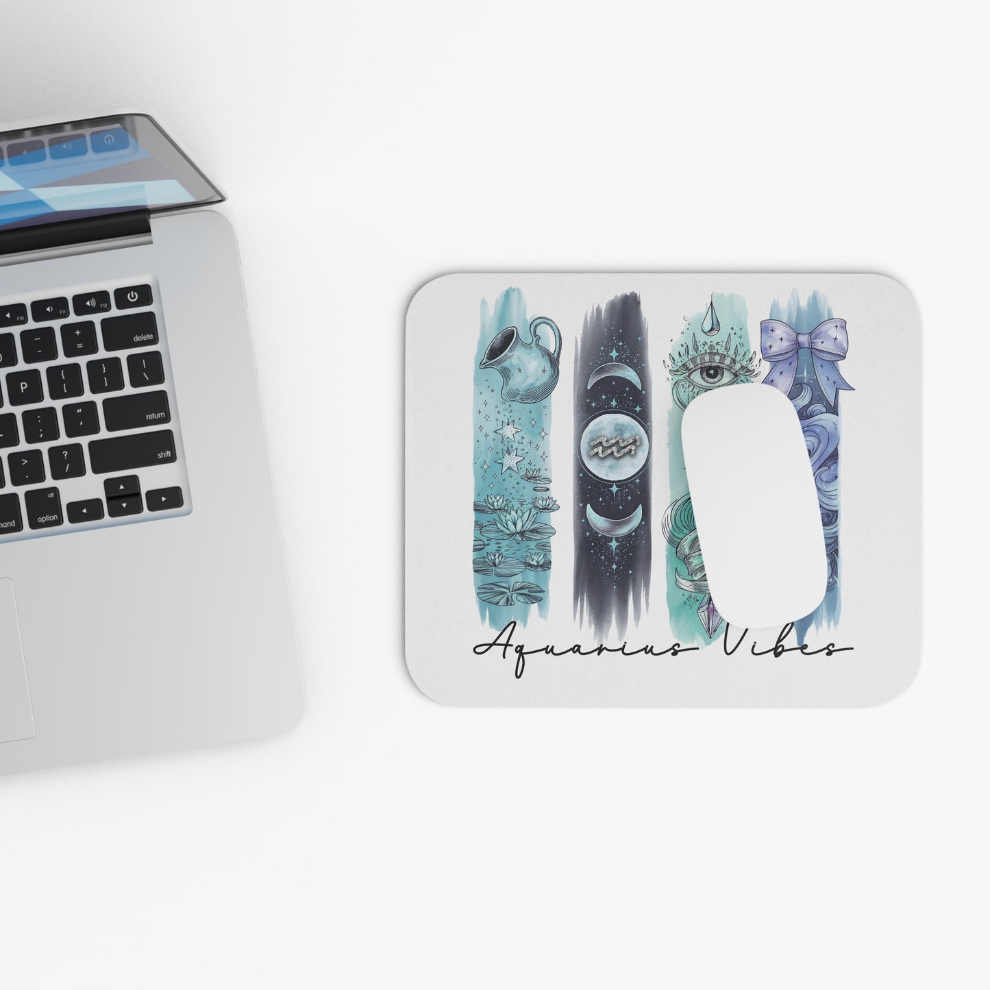 Aquarius Astrological Mouse Pad