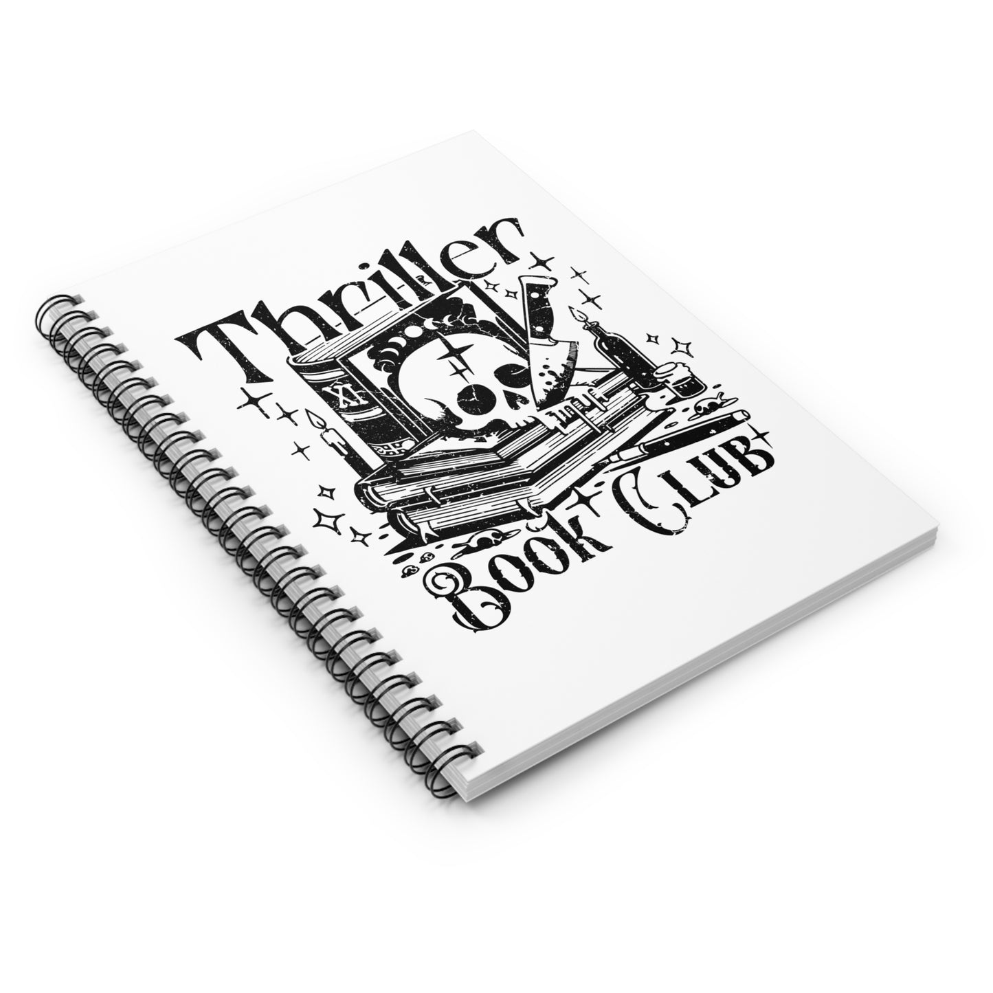 Thriller Book Club Spiral Notebook