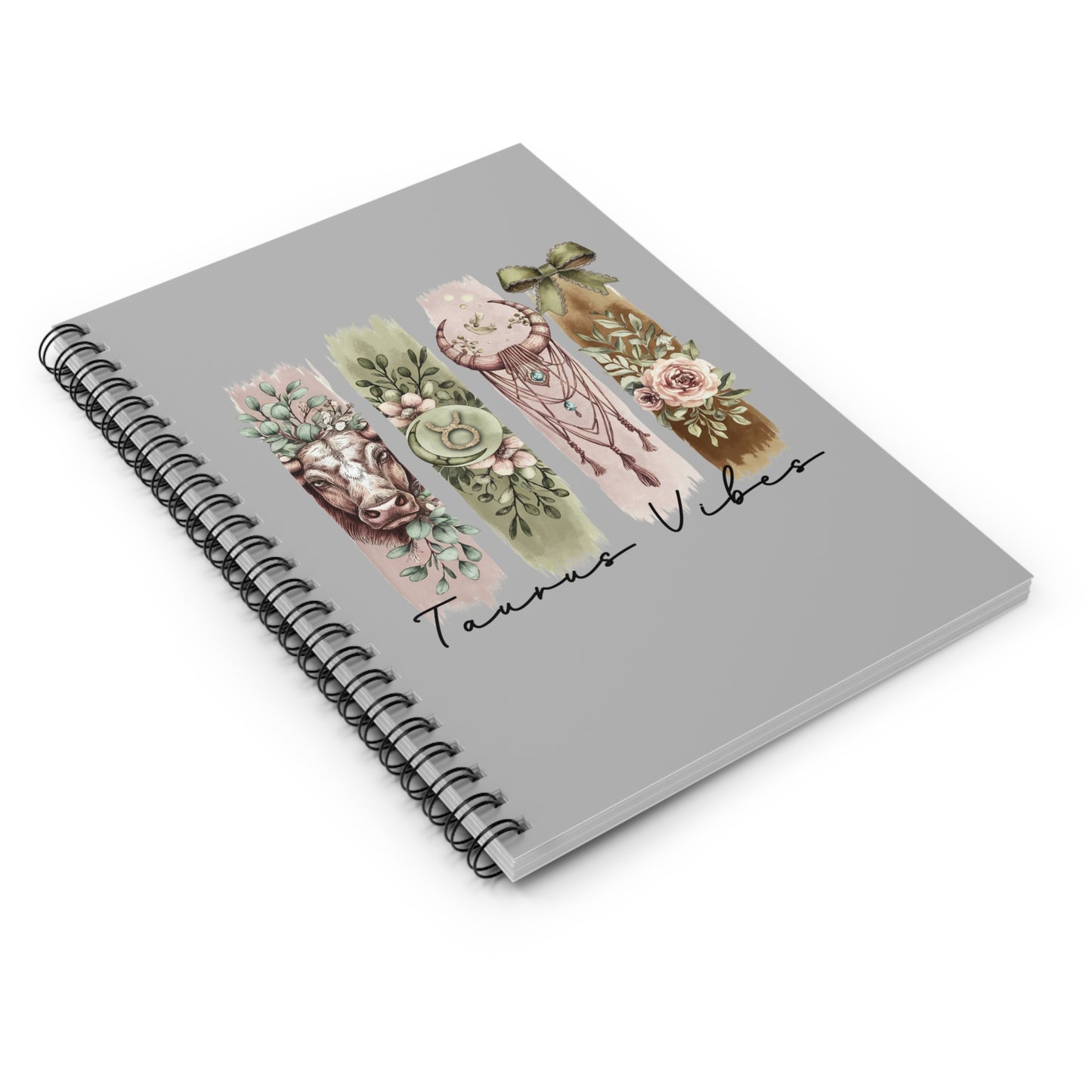 Taurus Astrological Spiral Notebook