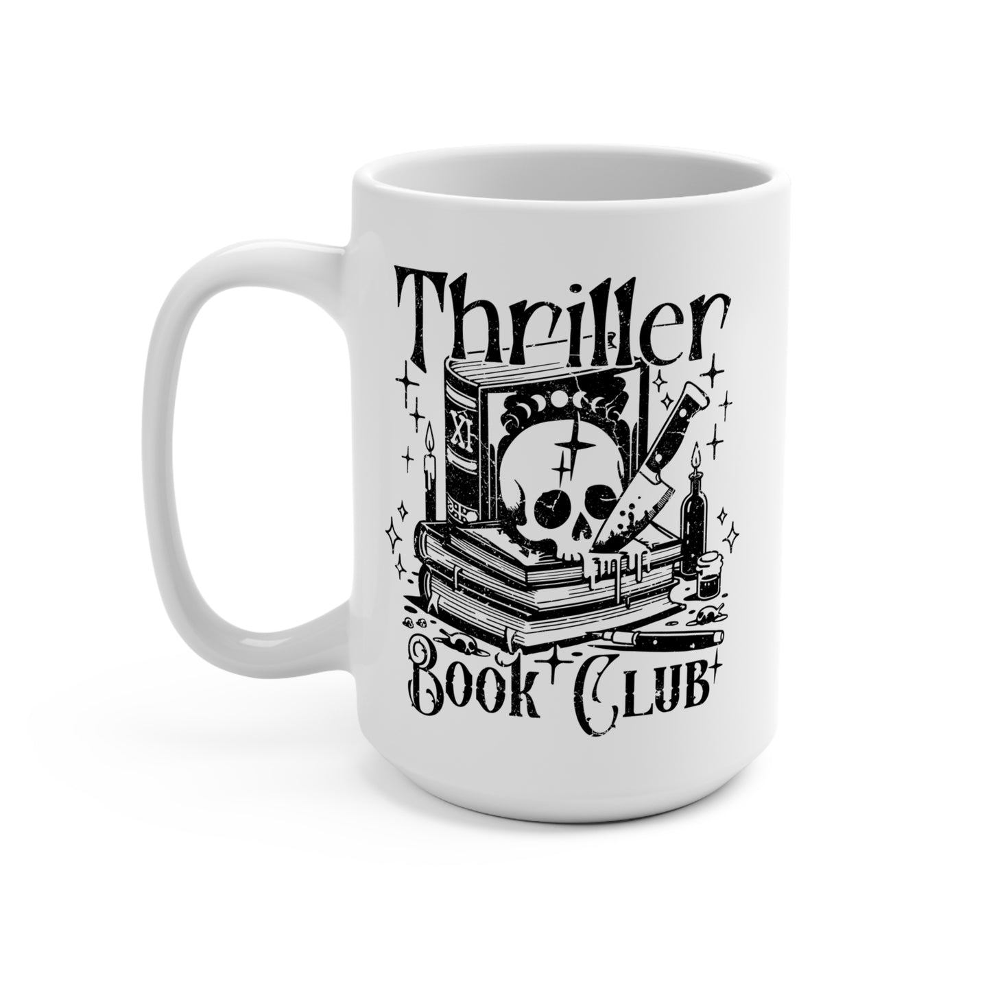 Thriller Book Club 15oz Mug
