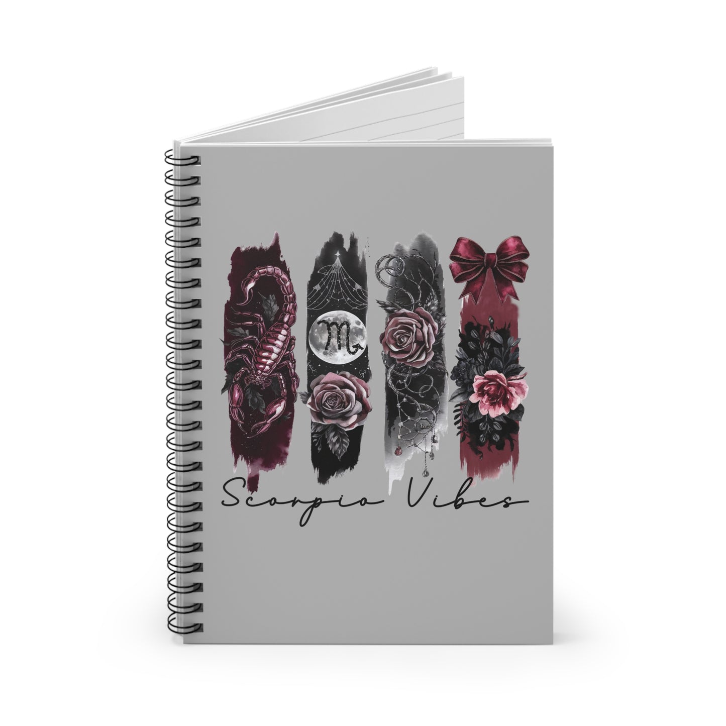Scorpio Astrological Spiral Notebook