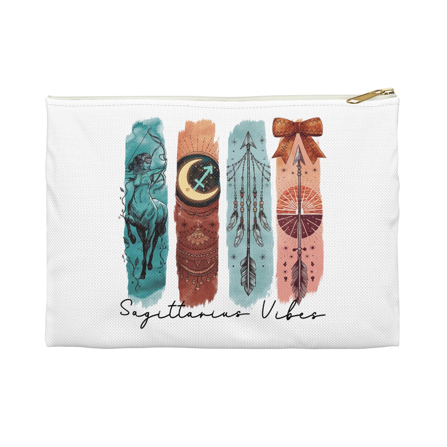 Sagittarius Astrological Accessory Pouch