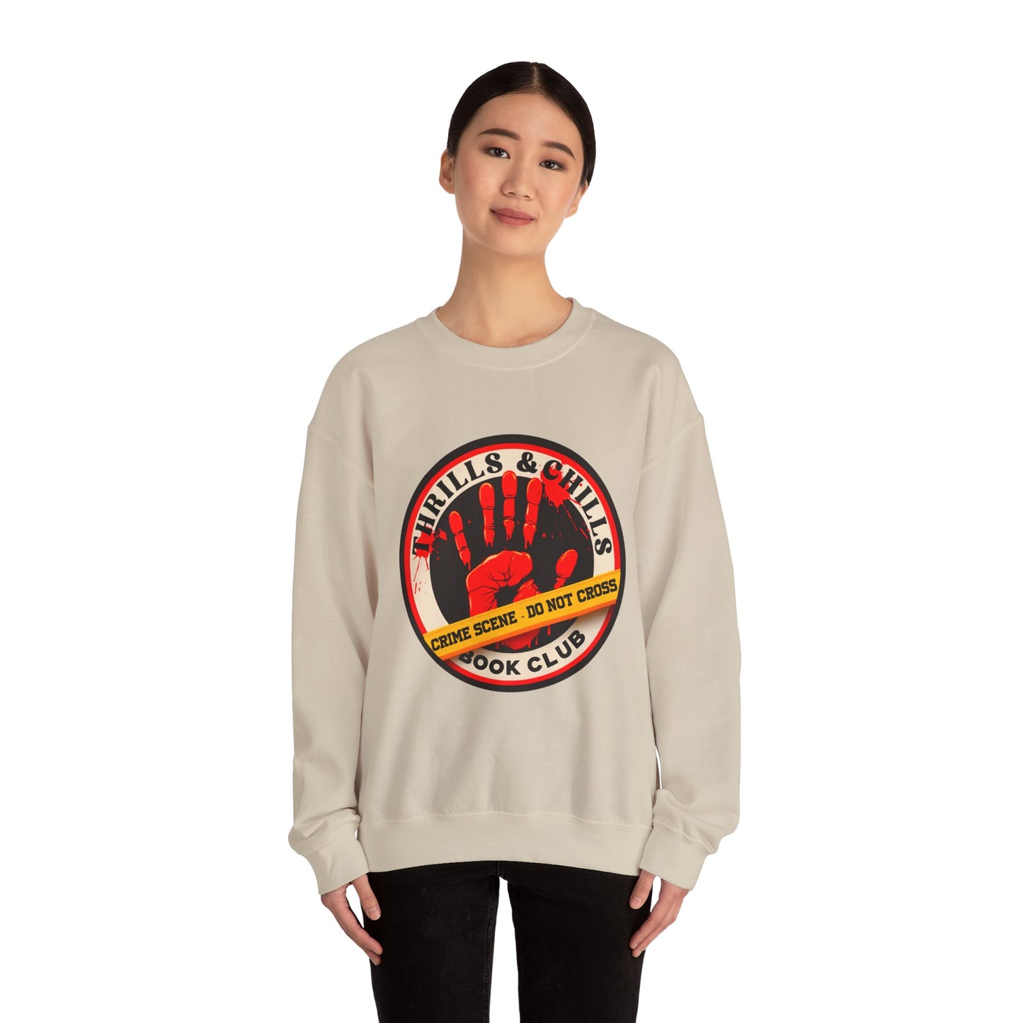 Thrills & Chills Crime Scene Sweatshirt