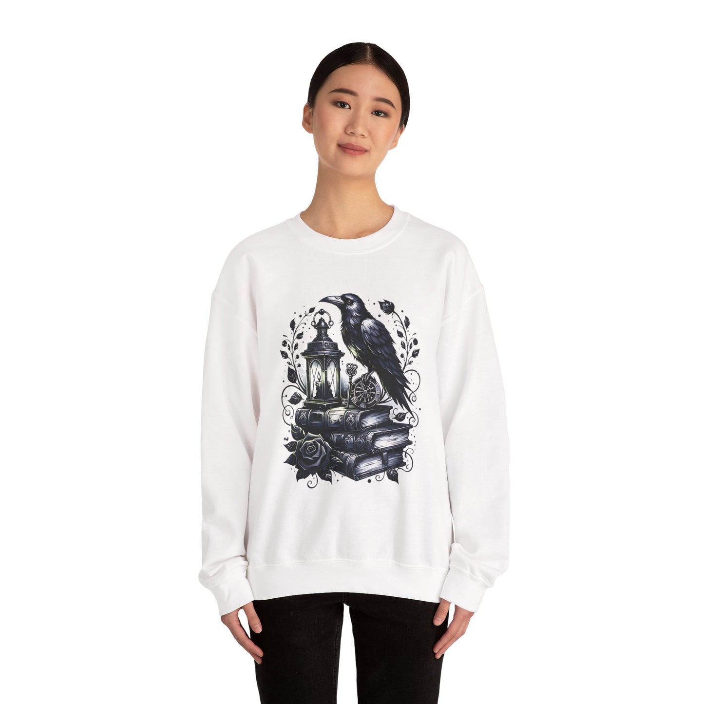 Gothic Raven Sweatshirt