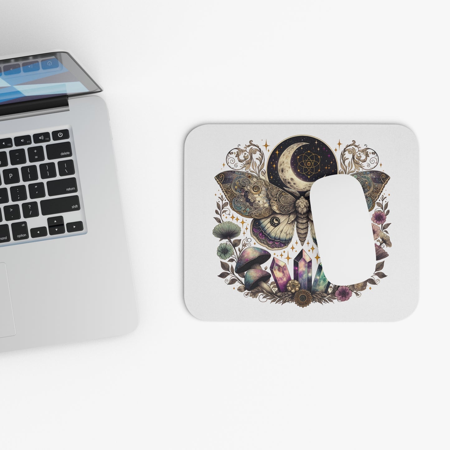 Magical Moth Mouse Pad