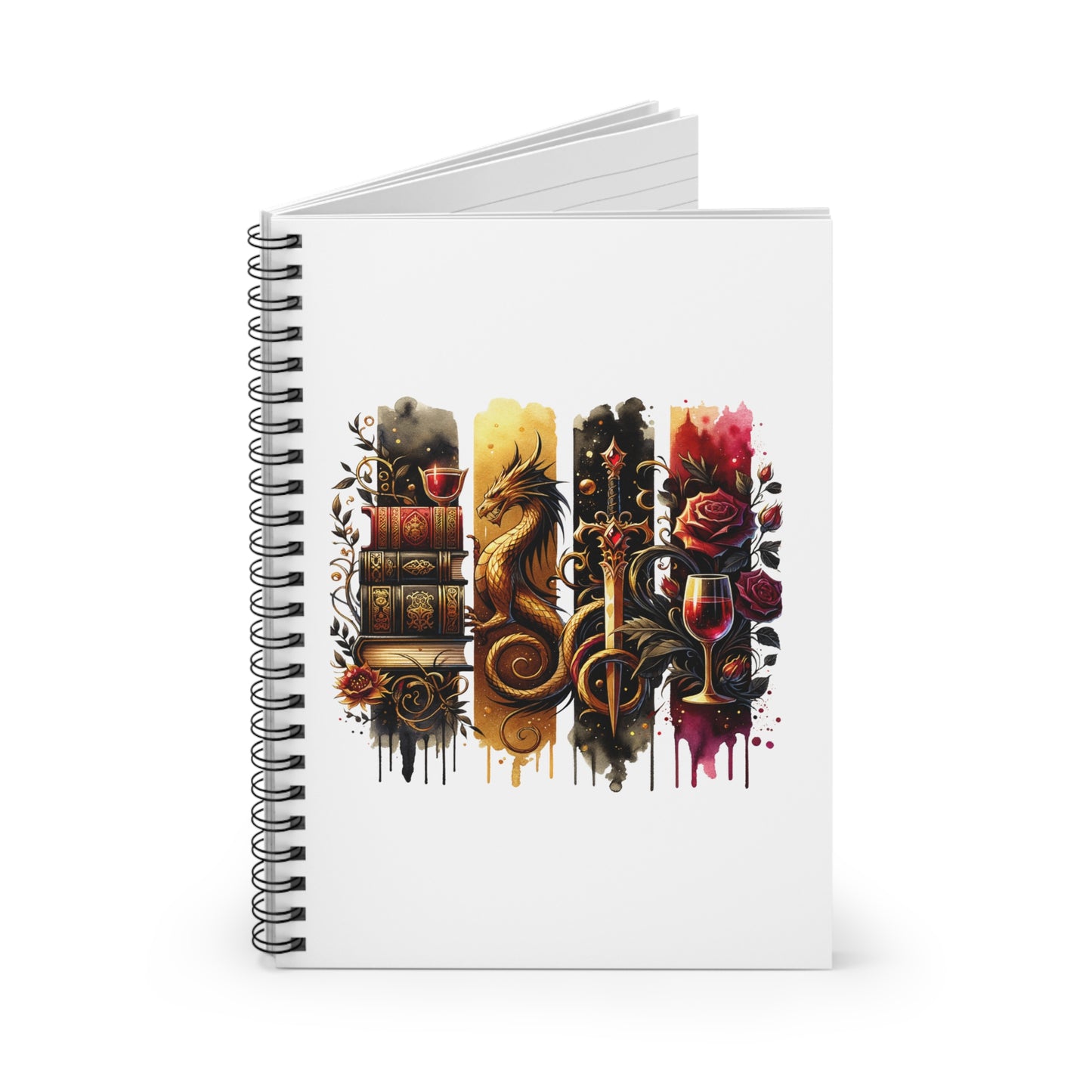 Fantasy Dragon Spiral Notebook