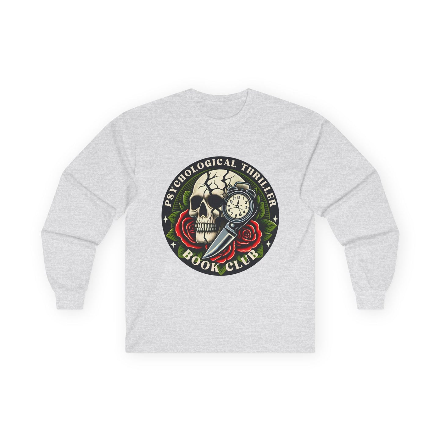 Psychological Thriller Book Club Long Sleeve Tee