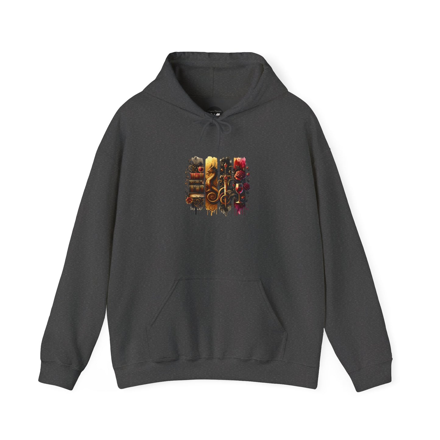 Dragon Fantasy Book Lover Hoodie