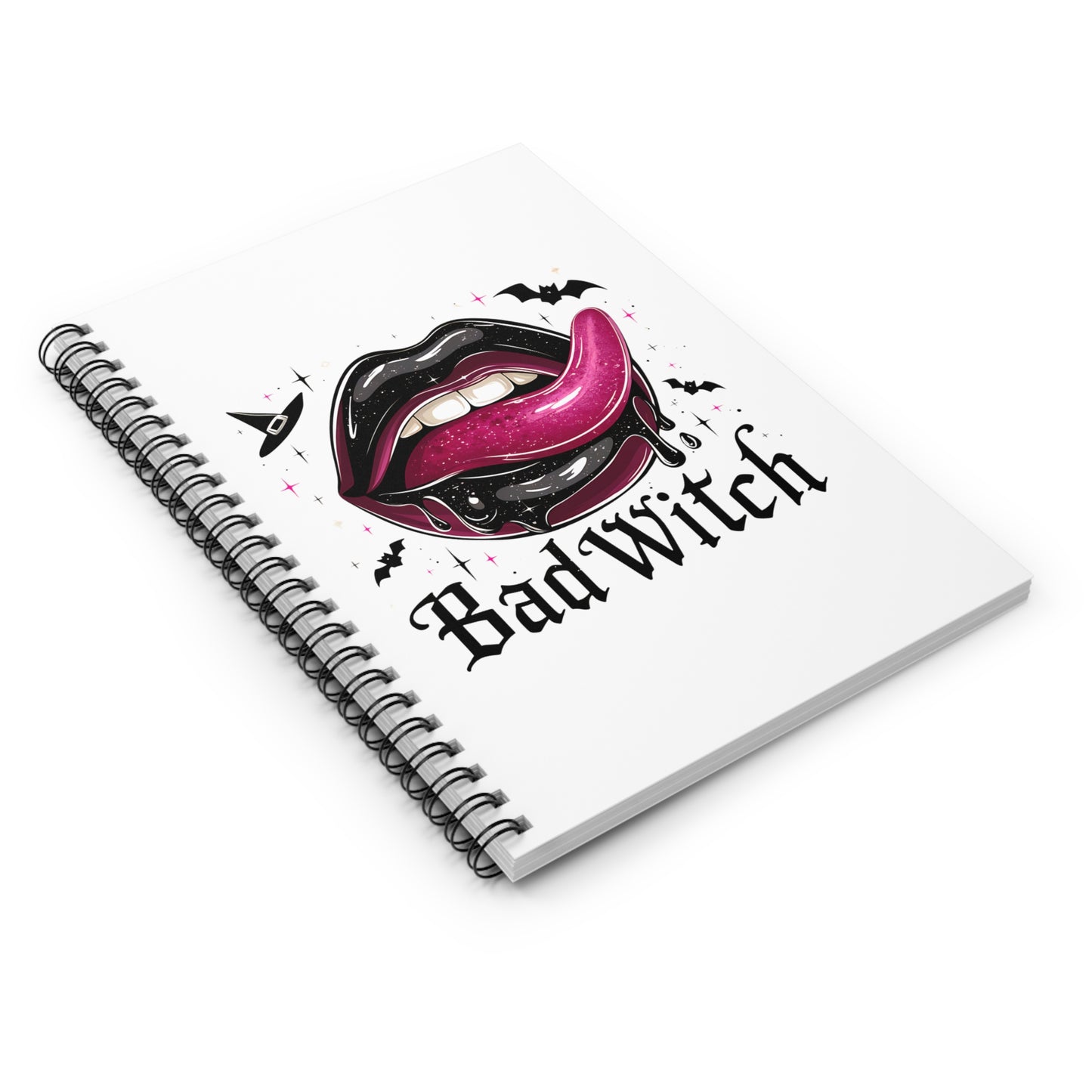 Bad Witch Spiral Notebook