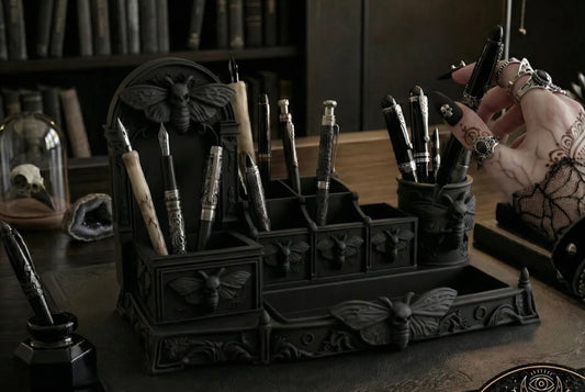 Gothic Death Moth Organizer