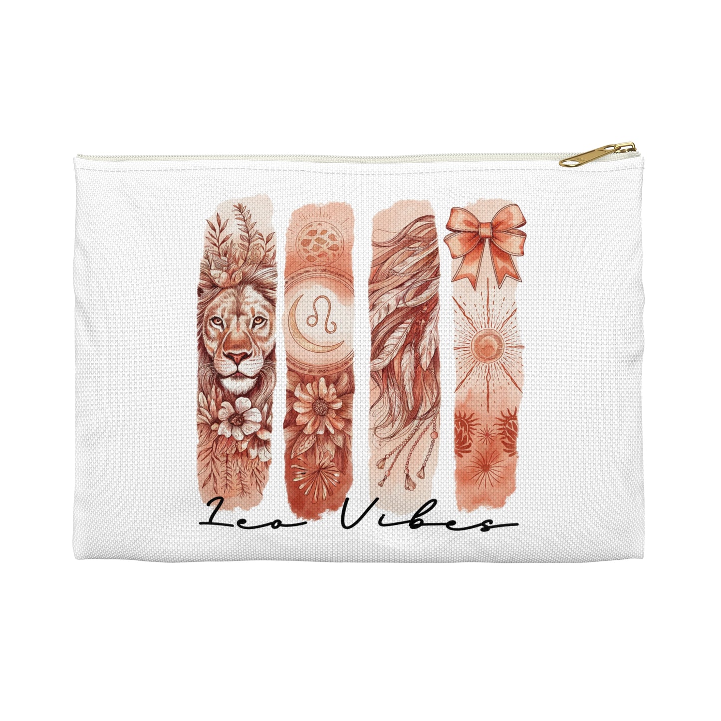 Leo Astrological Accessory Pouch