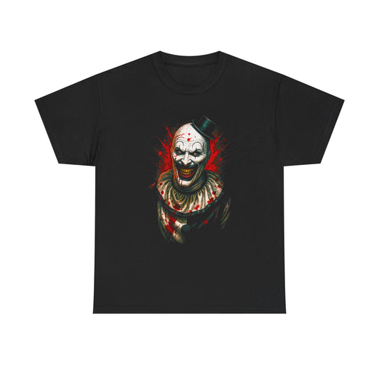 Art the Clown T-Shirt — Scary Horror Graphic Tee for Halloween