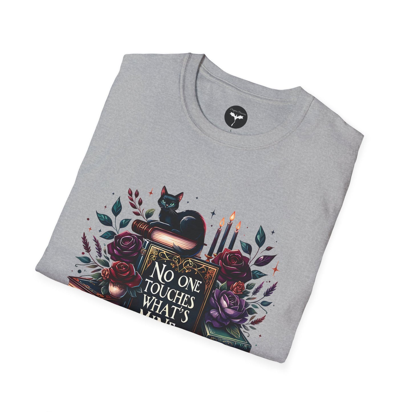 Whimsical Book Lover T-Shirt - Perfect for Readers, Cat Lovers, Literary Gifts, Cozy Nights, Bookish Wear