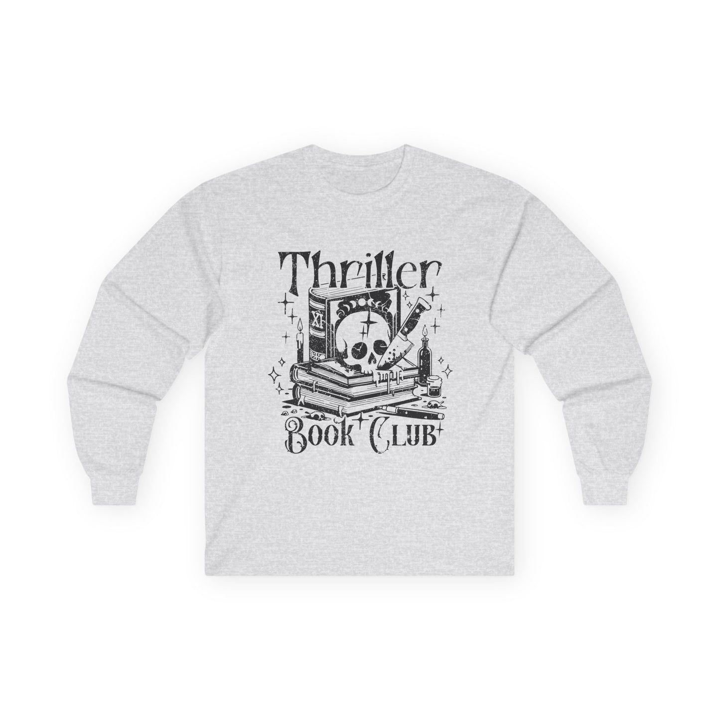 Thriller Book Club Long Sleeve Tee