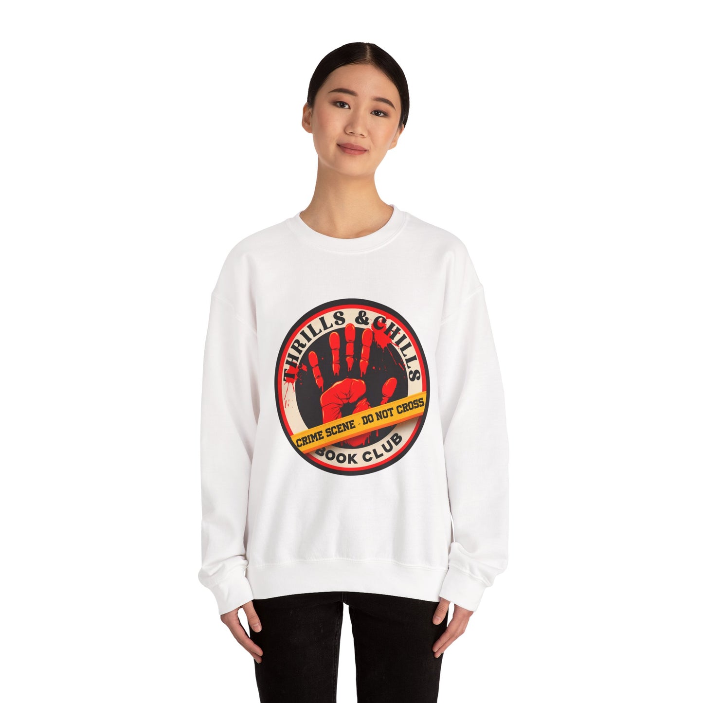 Thrills & Chills Crime Scene Sweatshirt