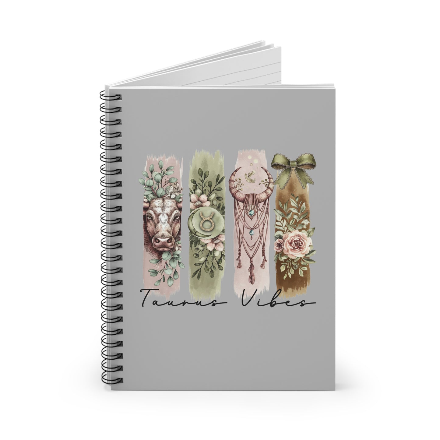 Taurus Astrological Spiral Notebook