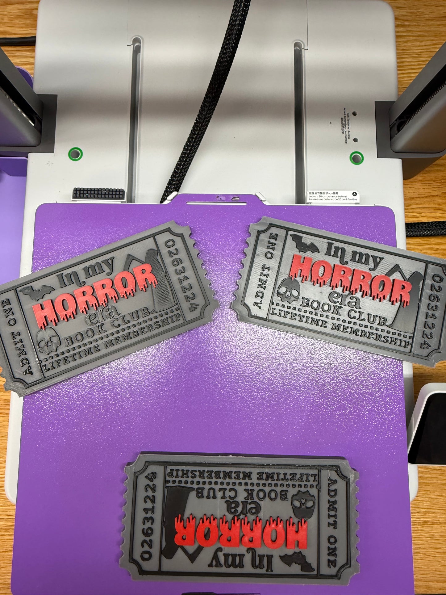 Misfit Horror Trope Ticket