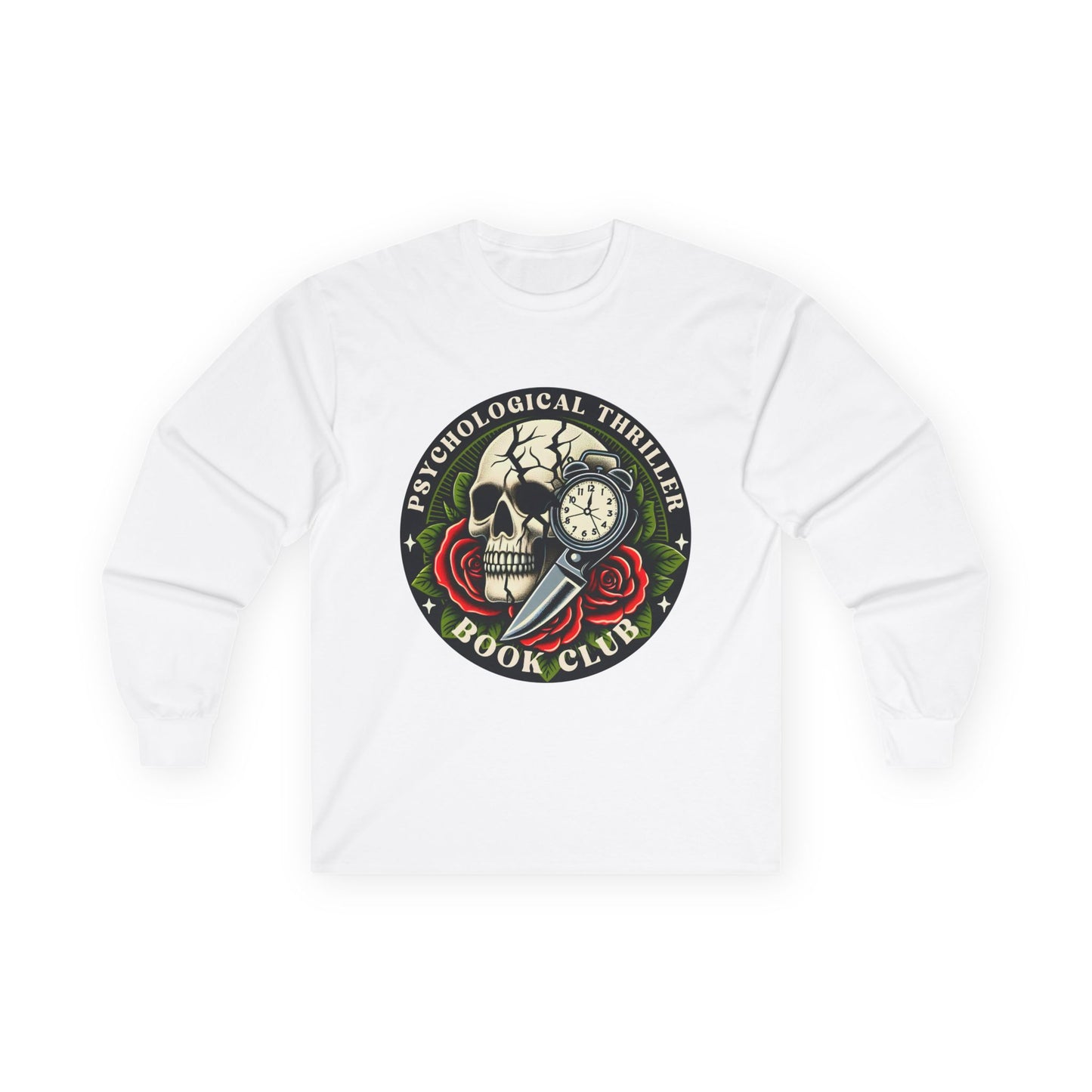 Psychological Thriller Book Club Long Sleeve Tee