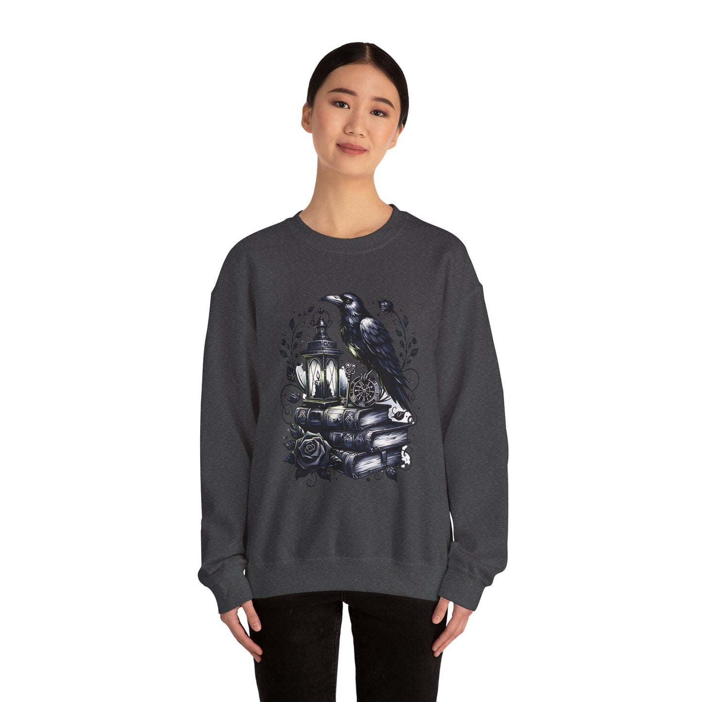 Gothic Raven Sweatshirt
