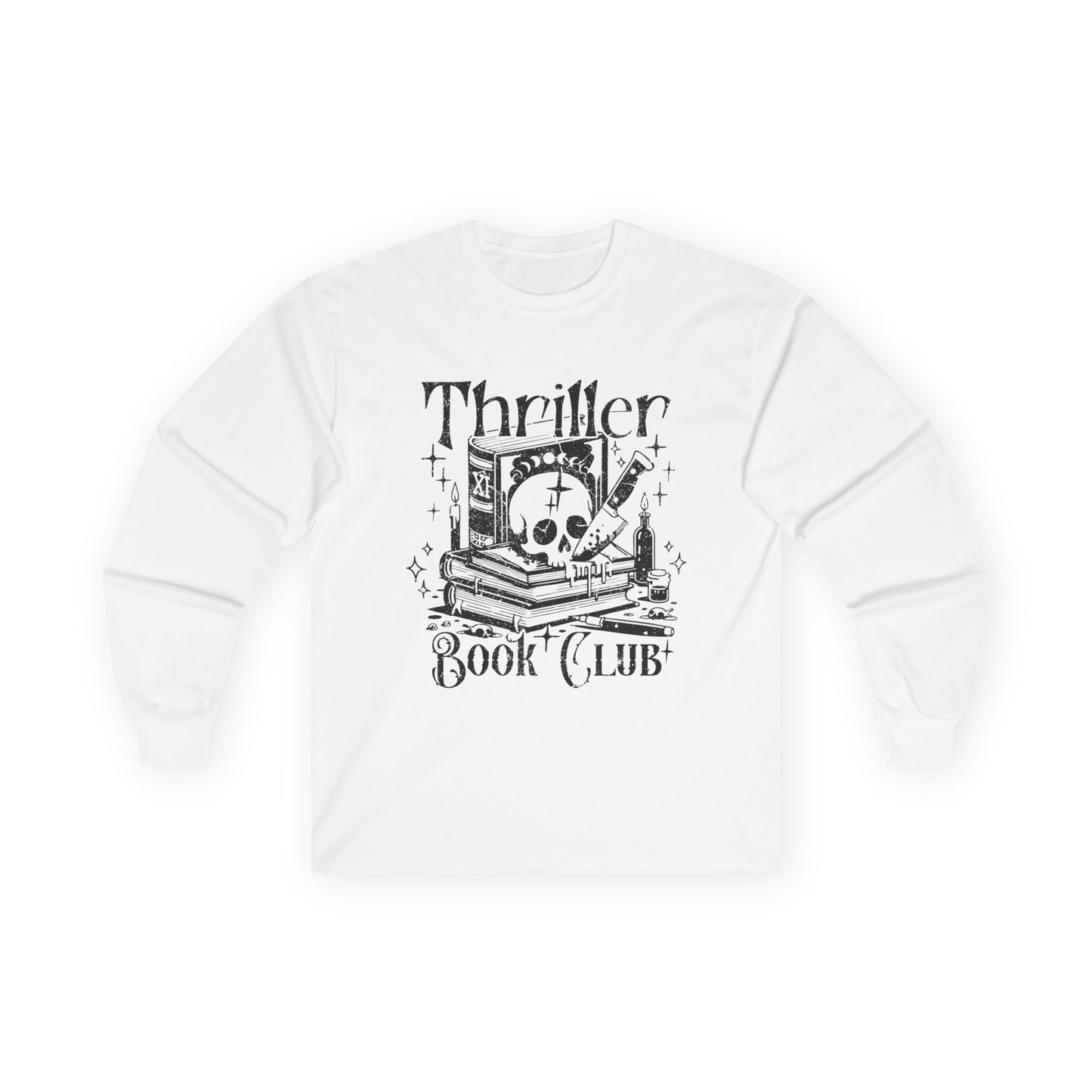Thriller Book Club Long Sleeve Tee