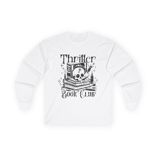 Thriller Book Club Long Sleeve Tee
