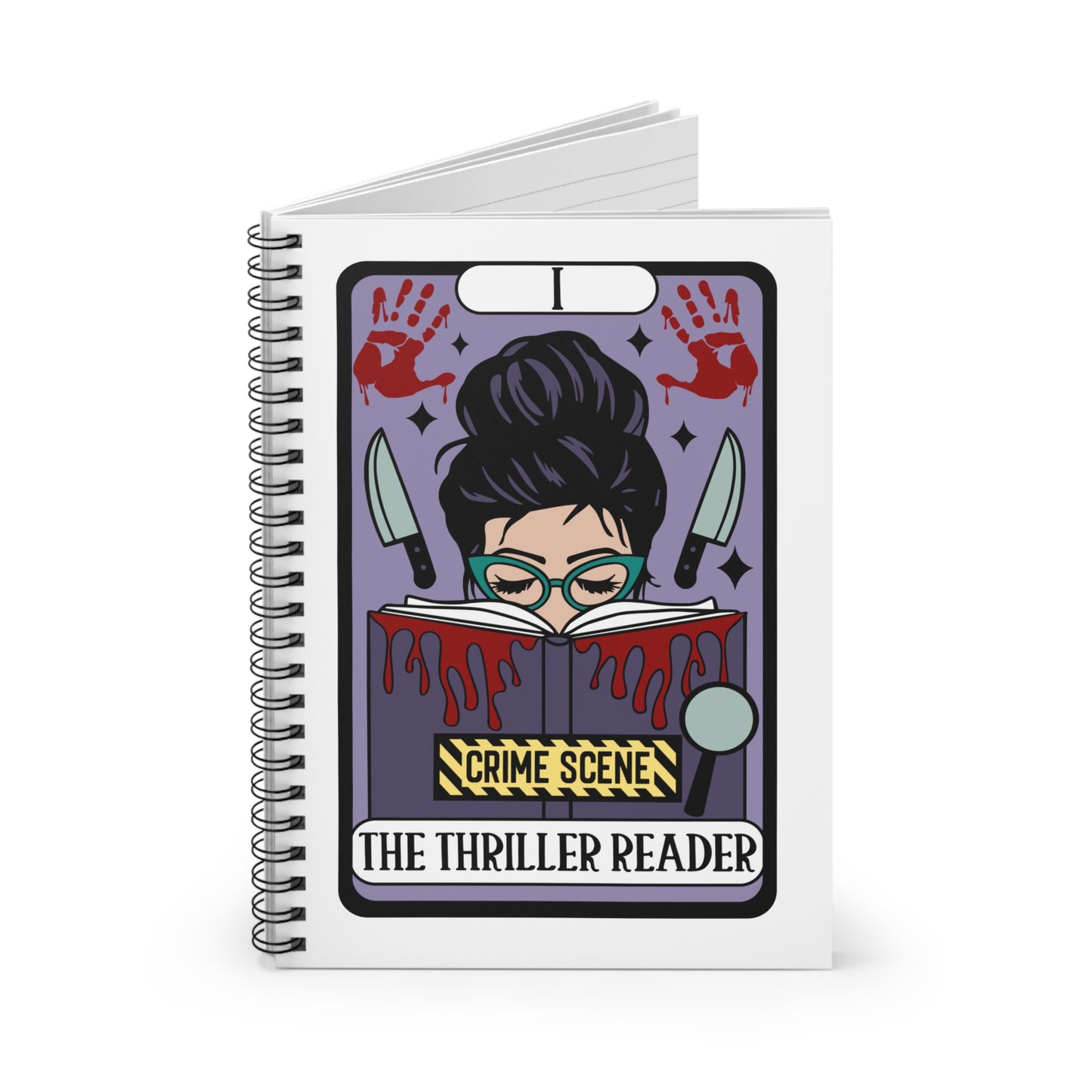 The Thriller Reader Spiral Notebook