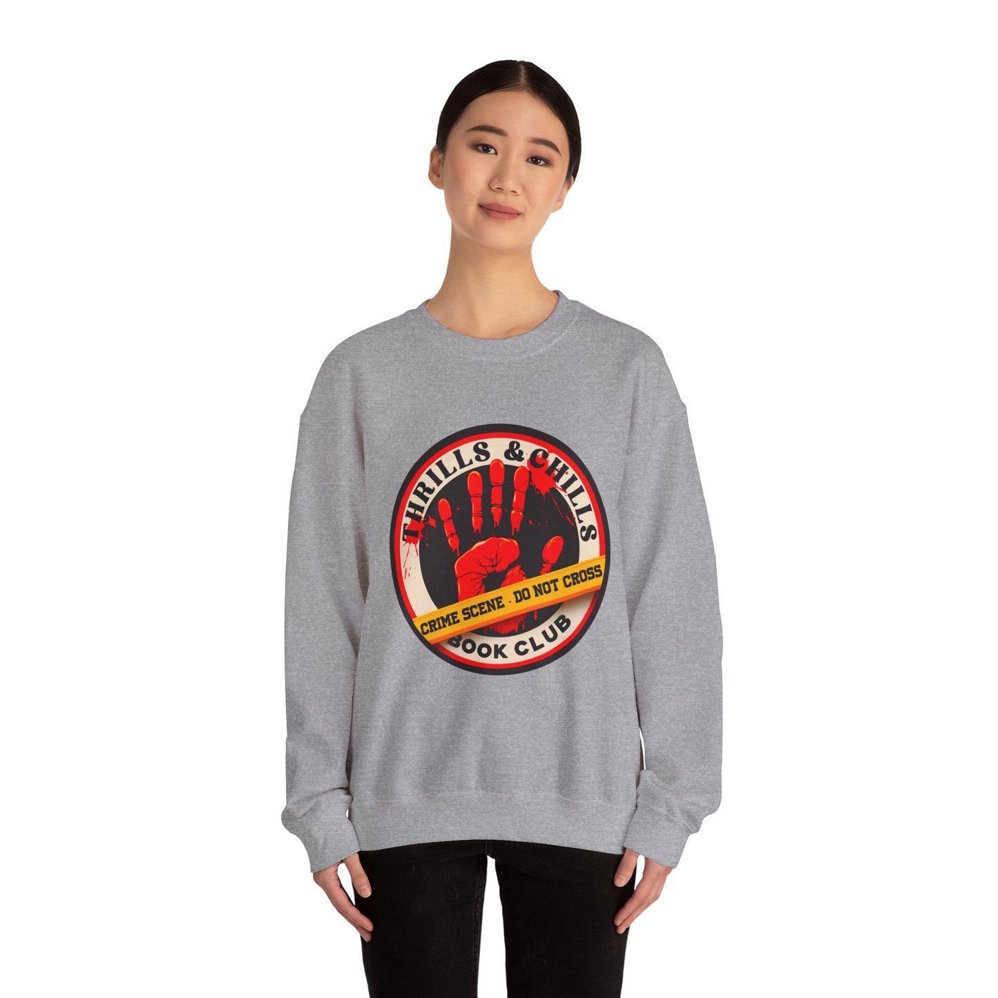 Thrills & Chills Crime Scene Sweatshirt