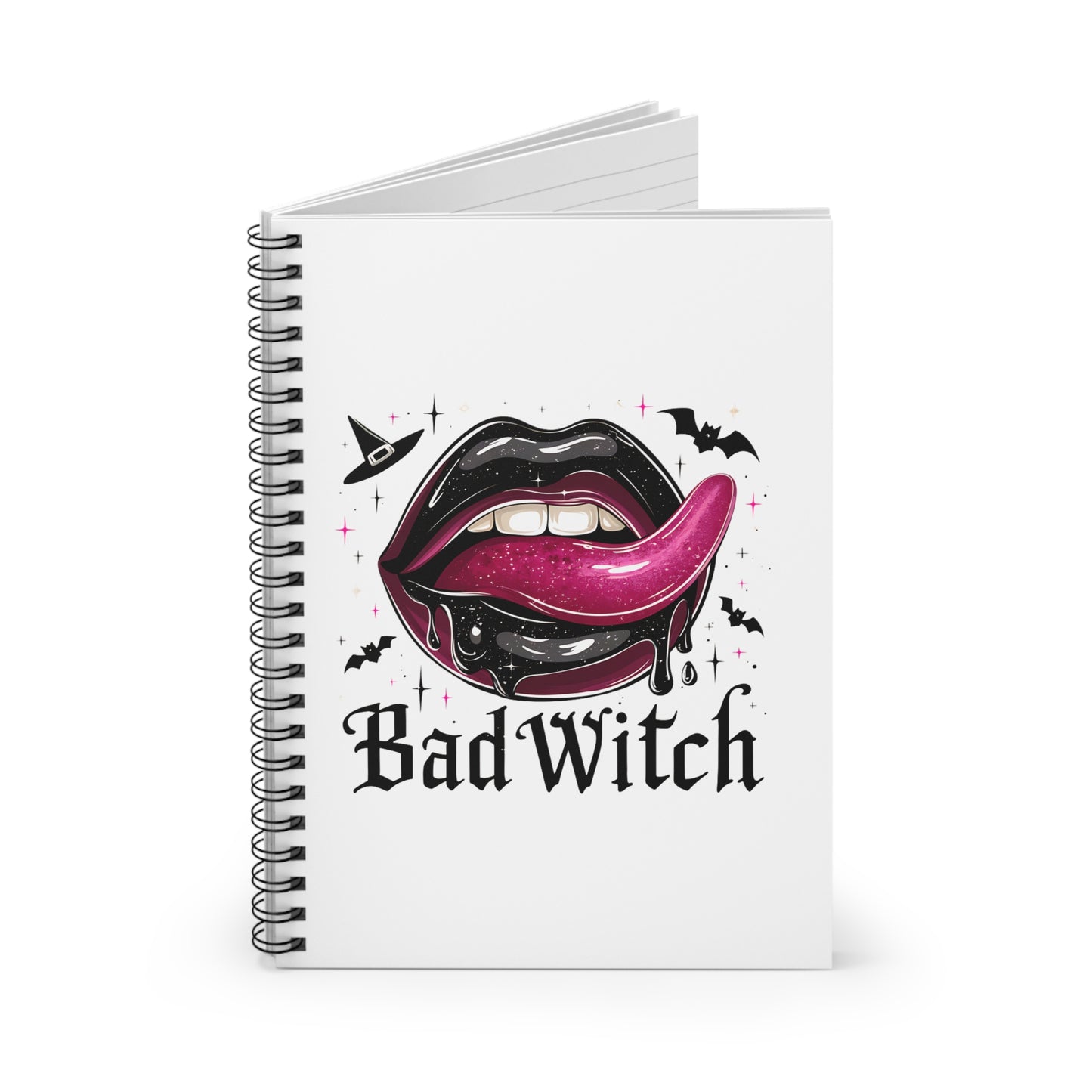 Bad Witch Spiral Notebook