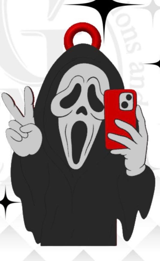 Ghostface Fan Art Nail Saver