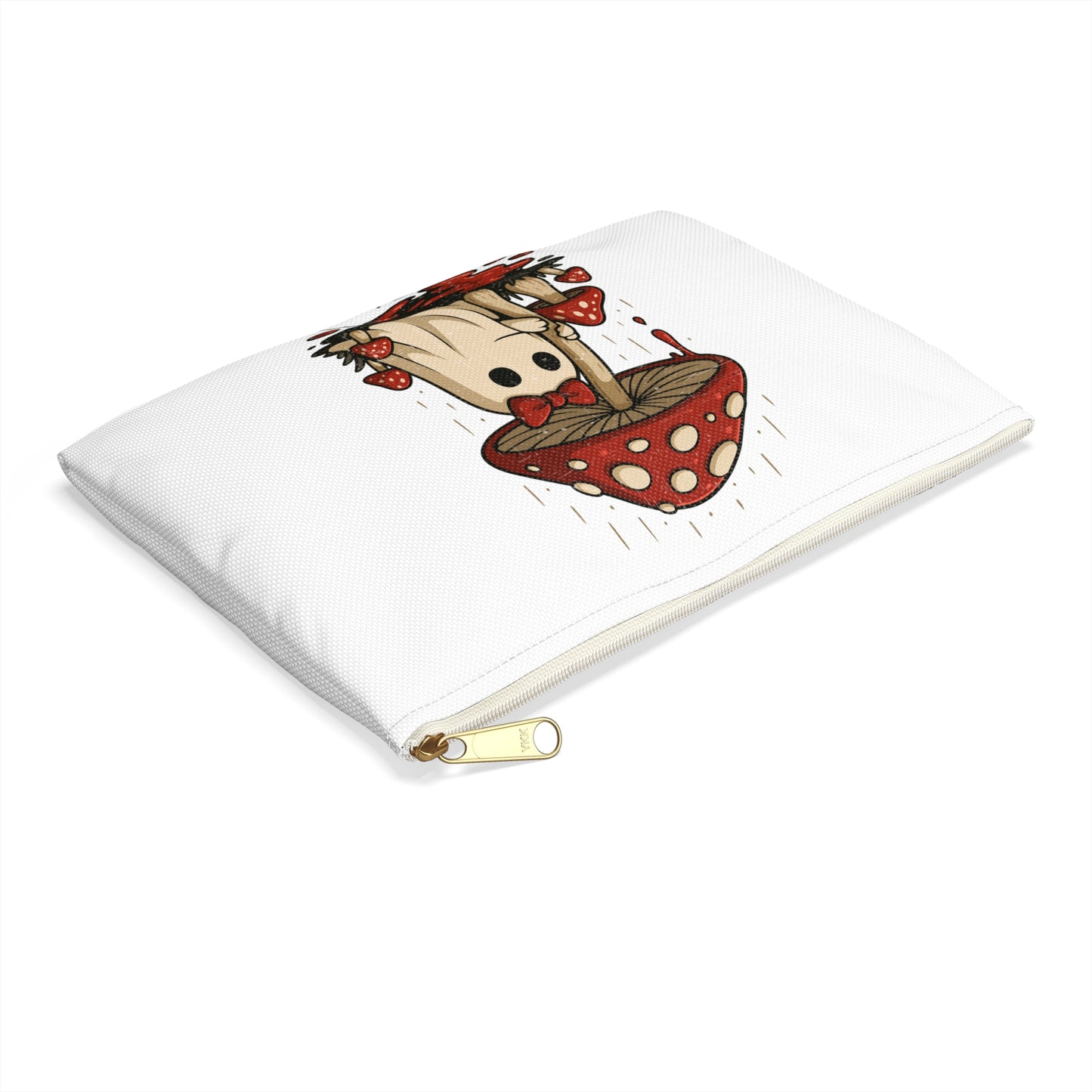 Ghost Mushroom Accessory Pouch