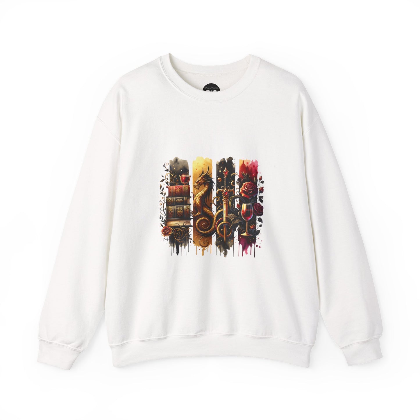 Dragon Fantasy Book Lover Sweatshirt