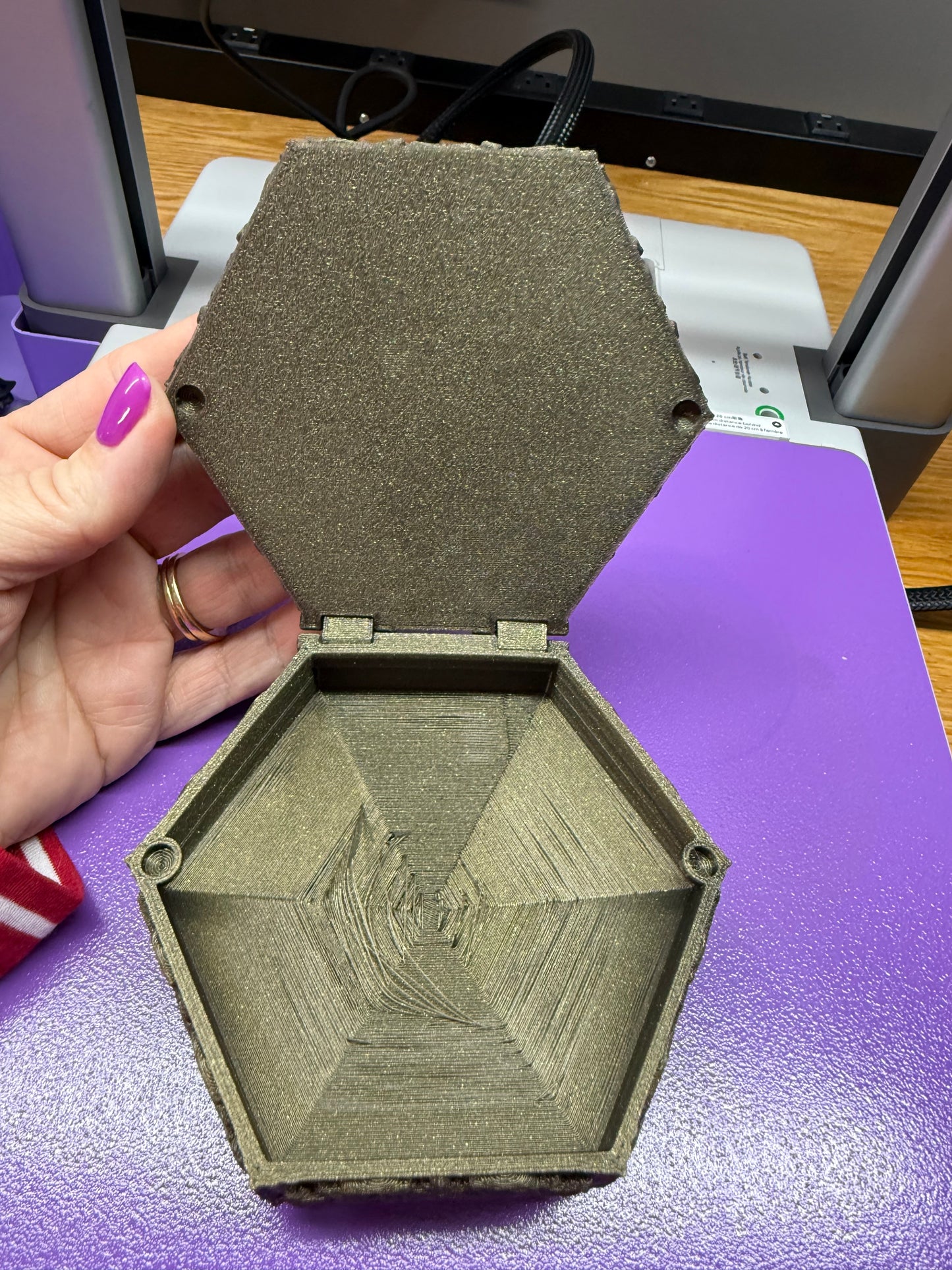 Misfit Wolf Curio Box
